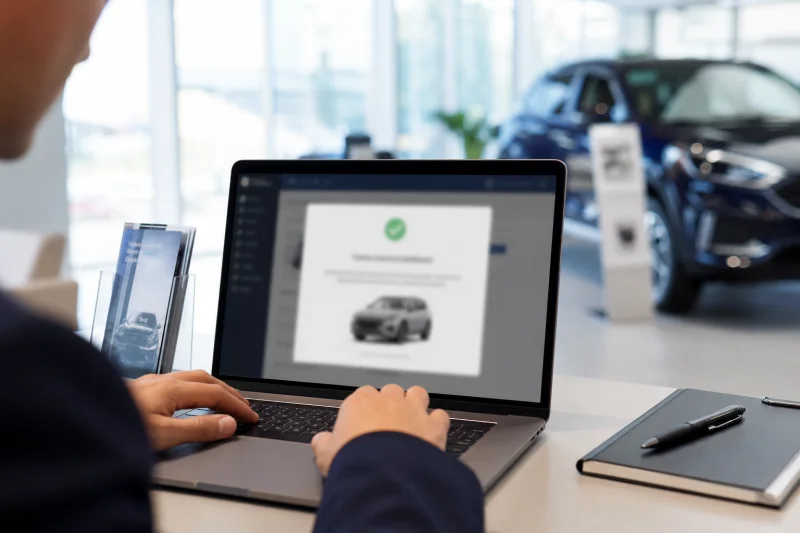 Digital vehicle booking