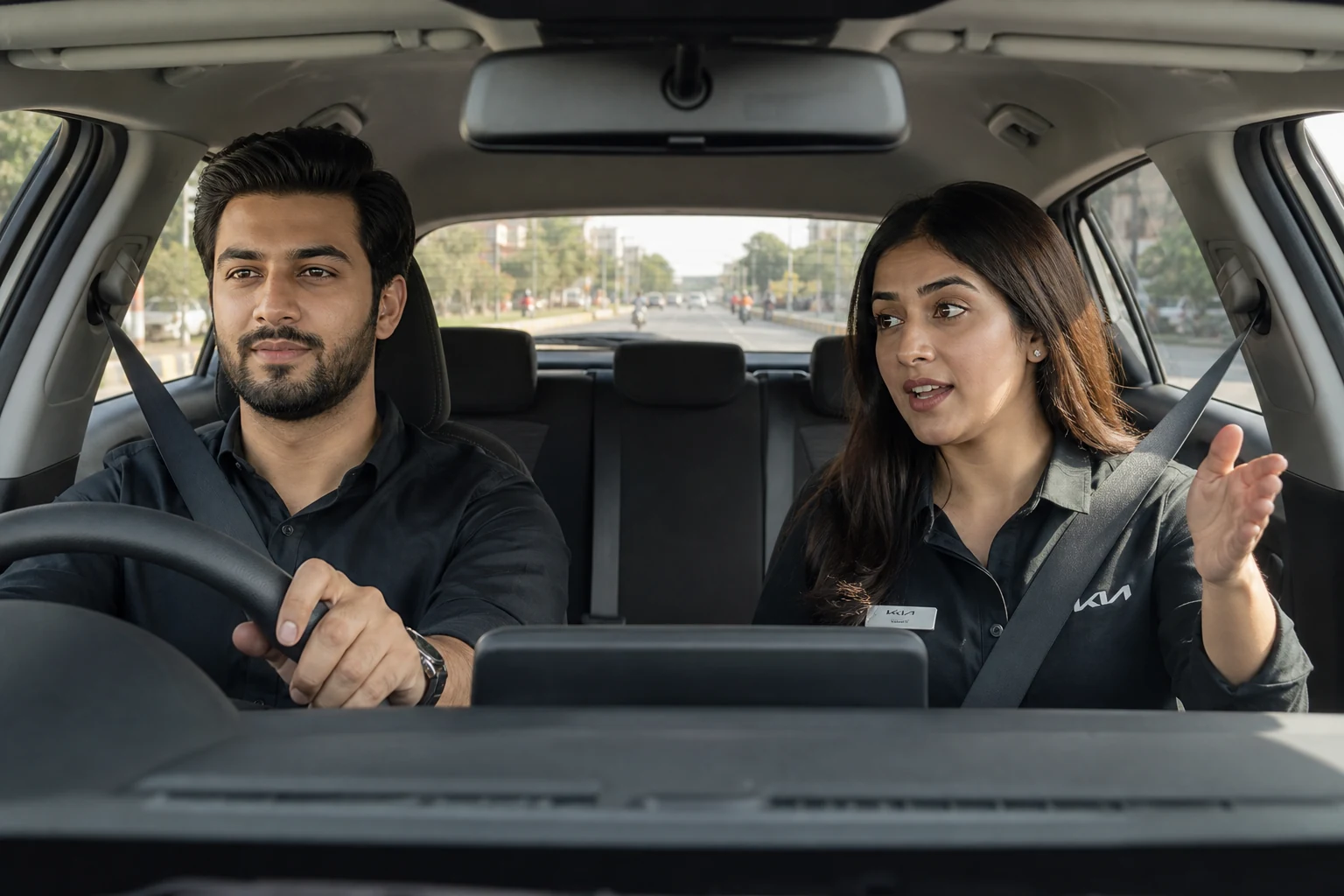 Book a test drive first