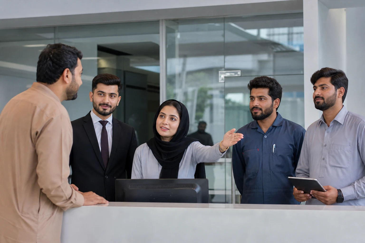 Sales, service and billing support desk