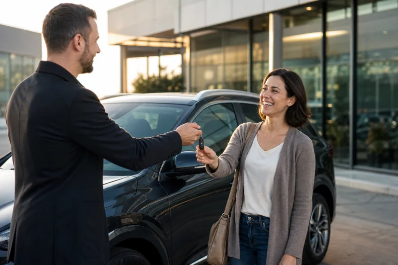 Book a test drive first