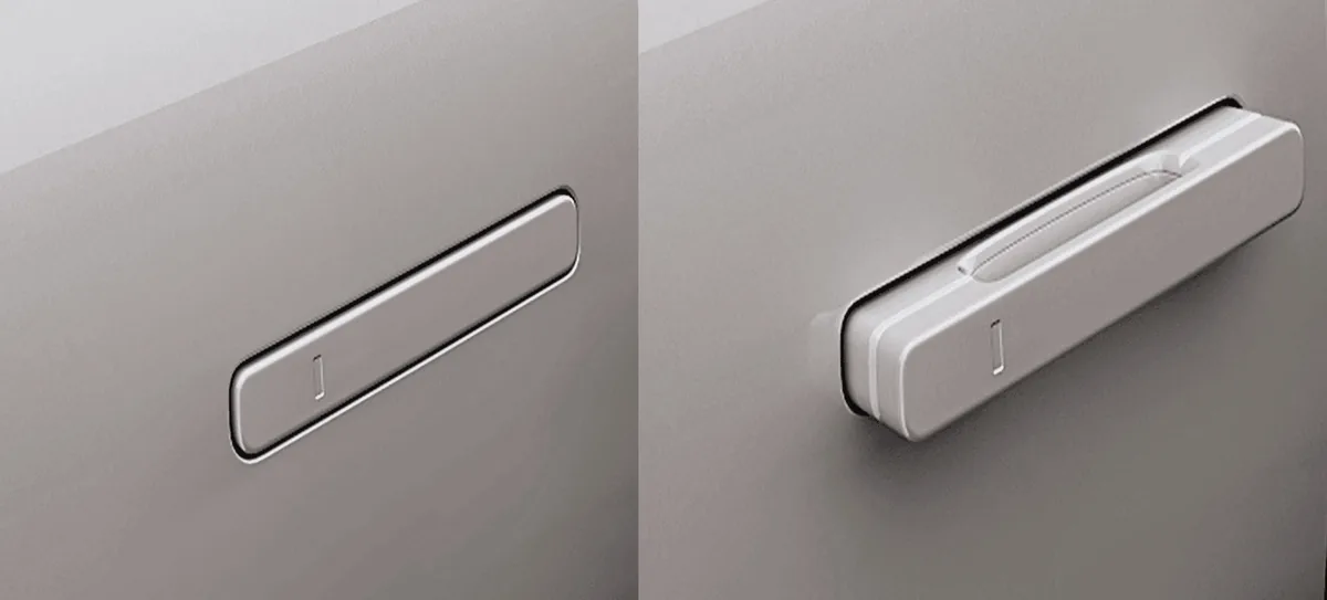 Auto-Flush Door Handles