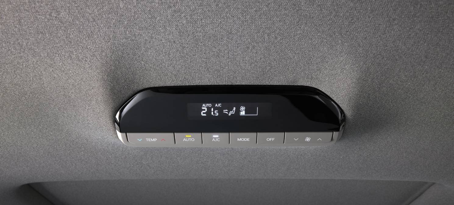 Rear HVAC Control