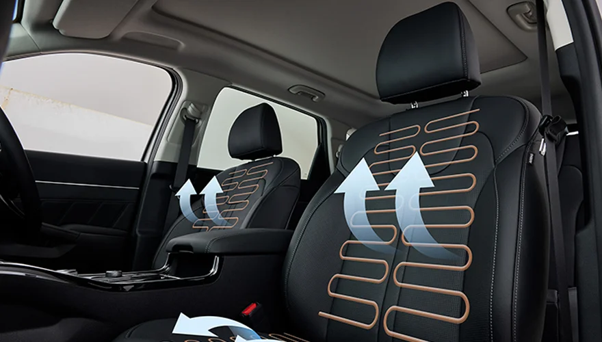 Sorento cabin space